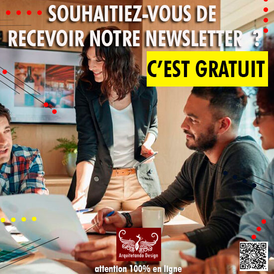 Souhaitiez-vous de recevoir notre newsletter